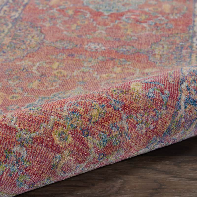 Nourison Global Vintage Multicolor Traditional Area Rug