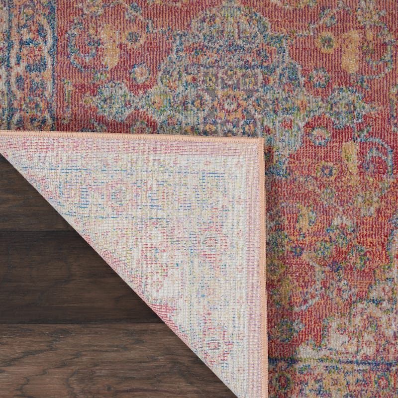 Nourison Global Vintage Multicolor Traditional Area Rug