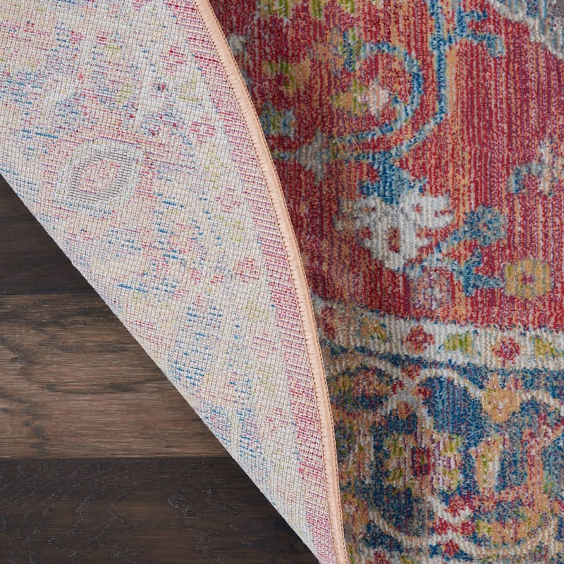 Nourison Global Vintage Multicolor Traditional Area Rug
