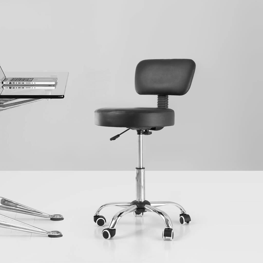 High Back Faux Leather Rolling Office Chair