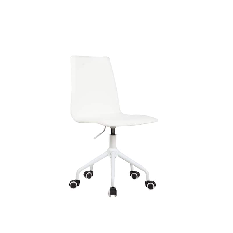 Rolling Linen Office Chair