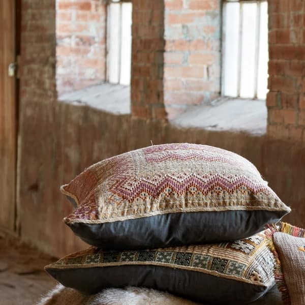 Braid Textured Pleated Decorative Pillow Cover & Insert (Set of 2) Corrigan Studio Size: 12 x 20, Color: Light Pink