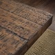 preview thumbnail 4 of 9, Blake Reclaimed Wood and Concrete Dining Table by iNSPIRE Q Artisan - Burgundy