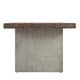 preview thumbnail 9 of 11, Blake Reclaimed Wood and Concrete Dining Table by iNSPIRE Q Artisan - Brown