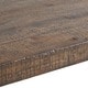 preview thumbnail 11 of 11, Blake Reclaimed Wood and Concrete Dining Table by iNSPIRE Q Artisan - Brown