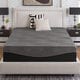 preview thumbnail 4 of 6, Slumber Solutions Active 14-inch Charcoal Memory Foam Mattress