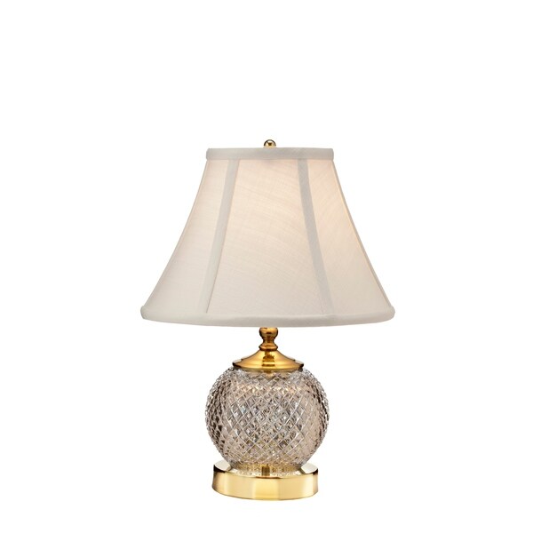 small brass accent lamp