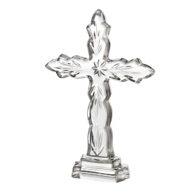 Waterford Religious Clear 5.5-inch Cross