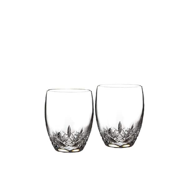 Waterford Lismore Essence Clear 14oz Double Old Fashioned Set Of 2 Bed Bath And Beyond 22974406 1409