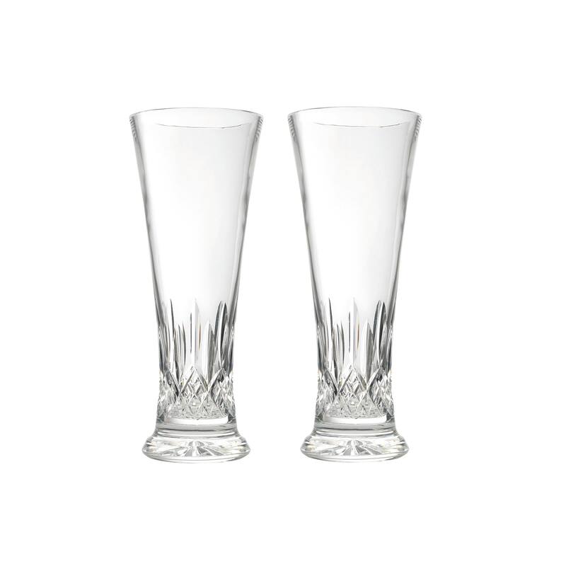 Waterford Lismore Clear 14oz. Pilsner (Set of 2)