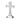 Waterford Clare Clear 9.5-inch Cross
