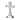 Waterford Clare Clear 9.5-inch Cross