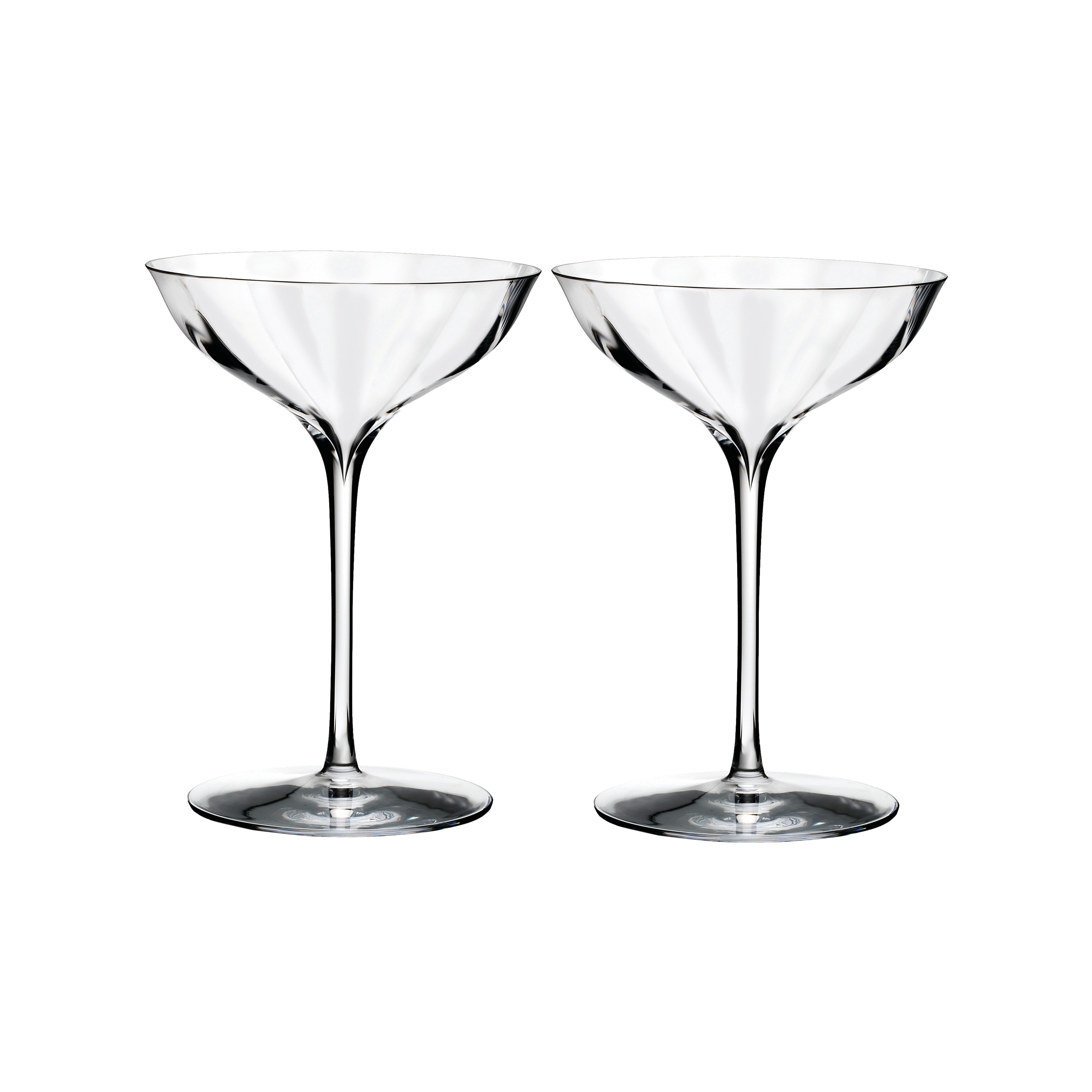 MARQUIS WATERFORD Clear Non Optic Crystal 6 1/4 Martini Glass