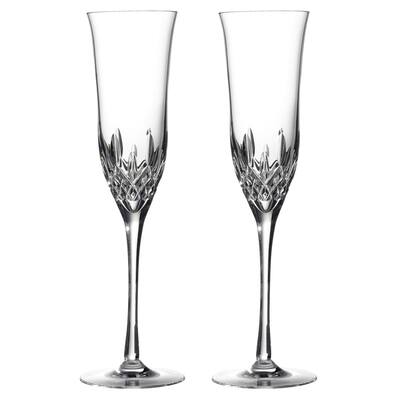 Waterford Lismore Essence Clear 8oz. Champagne Flute (Set of 2)