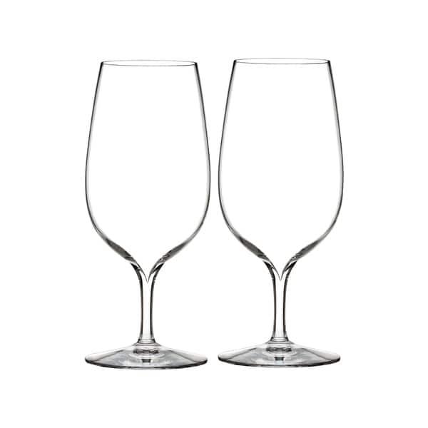 Elegant Wine Glasses, 2 Clear Wine Glasses, Unique White Wine