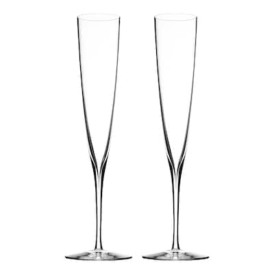Waterford Elegance Clear 5.7oz. Champagne Trumpet Flute (Set of 2)