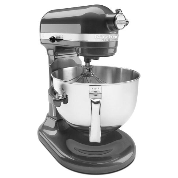 KitchenAid KP26M1XPM Pearl Metallic 6-quart Pro 600 Bowl-Lift