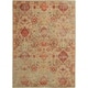 preview thumbnail 24 of 23, Nourison Somerset Vintage Traditional Brick Red Area Rug 5'3" x 7'5" - Light Green - Runner/Rectangle