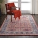 preview thumbnail 17 of 21, Nourison Global Vintage Red Floral Area Rug