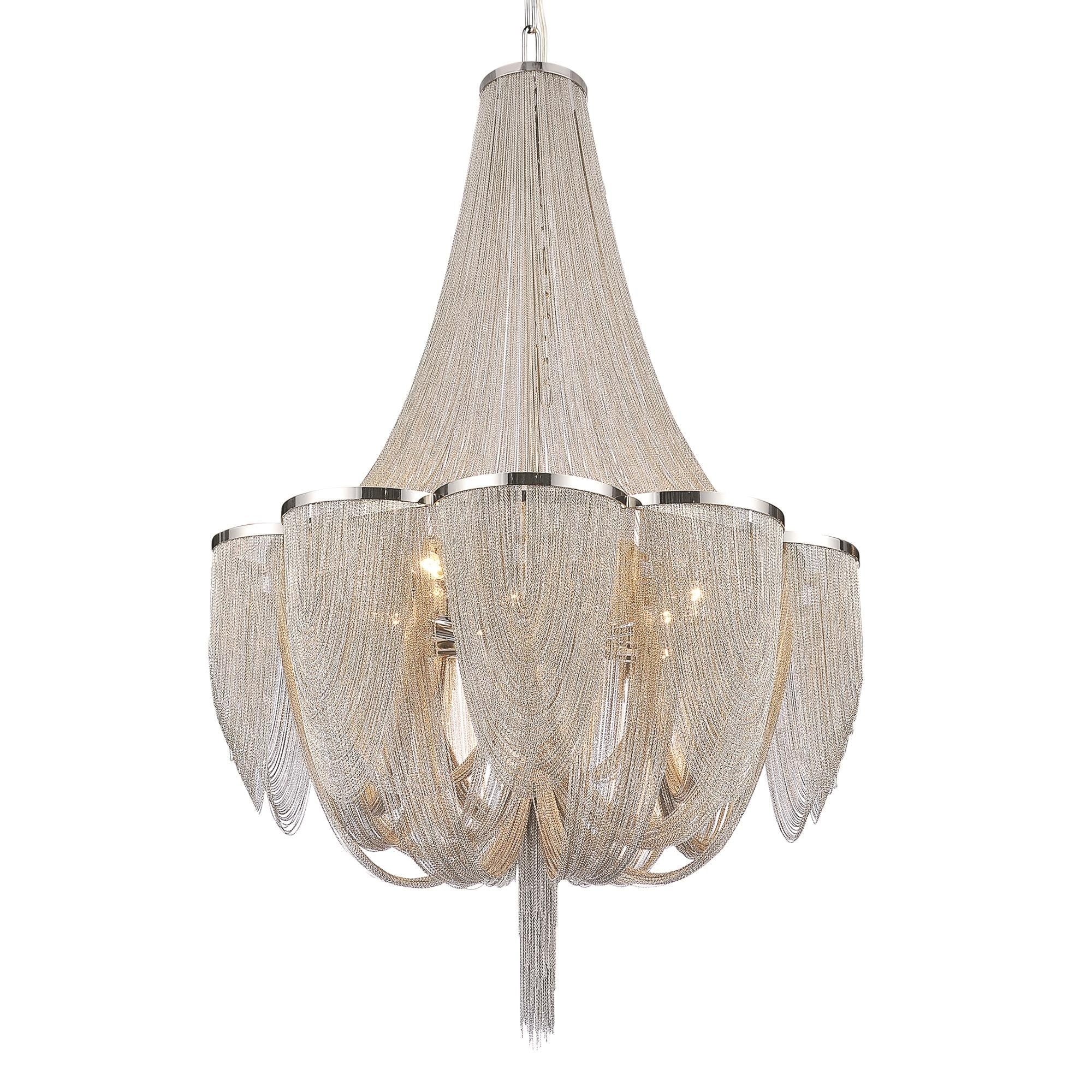 18 Light Chandelier with Chrome Finish - Chandeliers For Bedrooms by Overstock.com