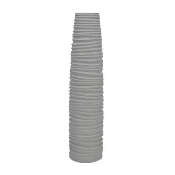 Shop Nordic Vase Large Grey 3721 1 Floor Vase Overstock