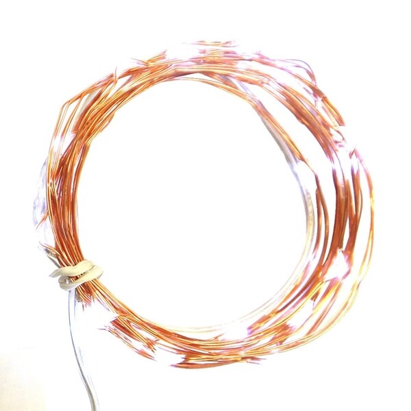 Set Of 30 Led Orange Battery Operated Christmas Fairy Lights Set Of 30 Led Orange Battery Operated Christmas Fairy Lights Wire