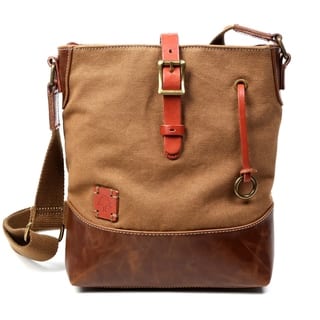 Canvas Crossbody Mini Bags Online At Our Best Redwood Canvas Crossbody Bag
