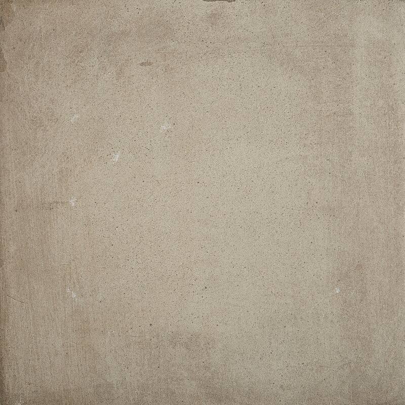 Decorative Porcelain Cement Look 8 x 8 inch Wall Tile in Terra