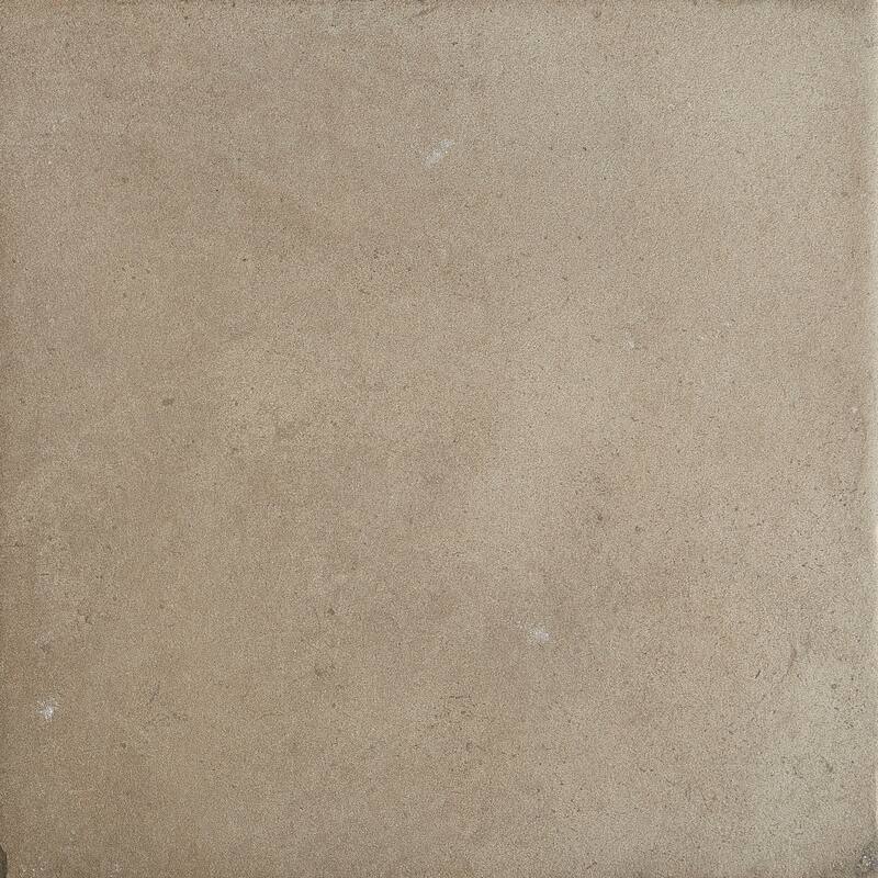 Decorative Porcelain Cement Look 8 x 8 inch Wall Tile in Terra