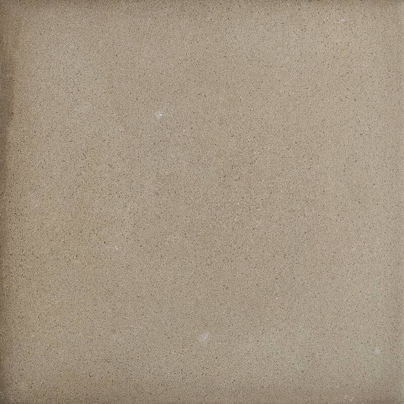 Decorative Porcelain Cement Look 8 x 8 inch Wall Tile in Terra