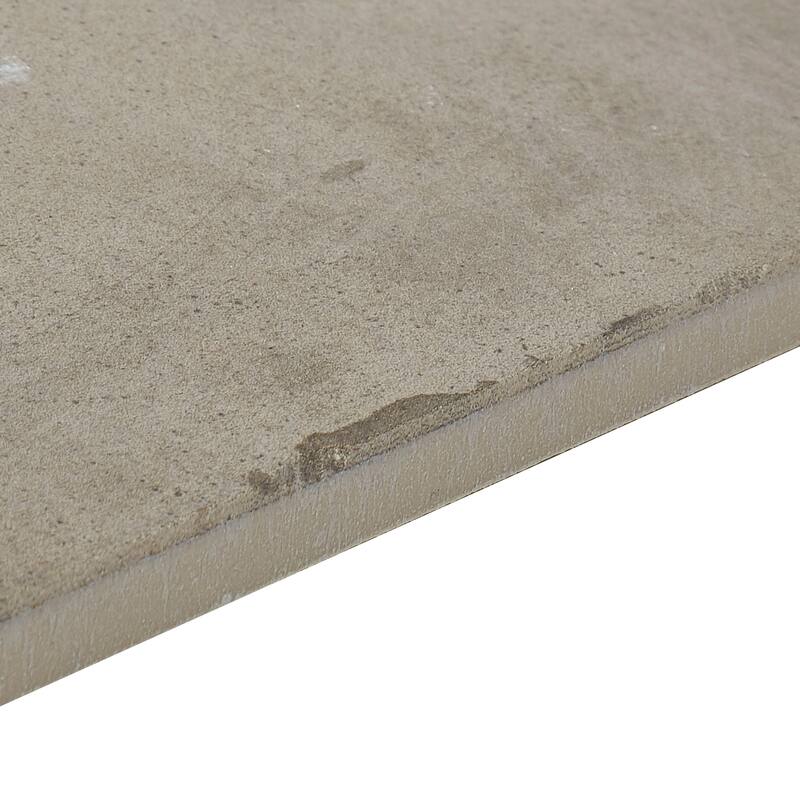 Decorative Porcelain Cement Look 8 x 8 inch Wall Tile in Terra