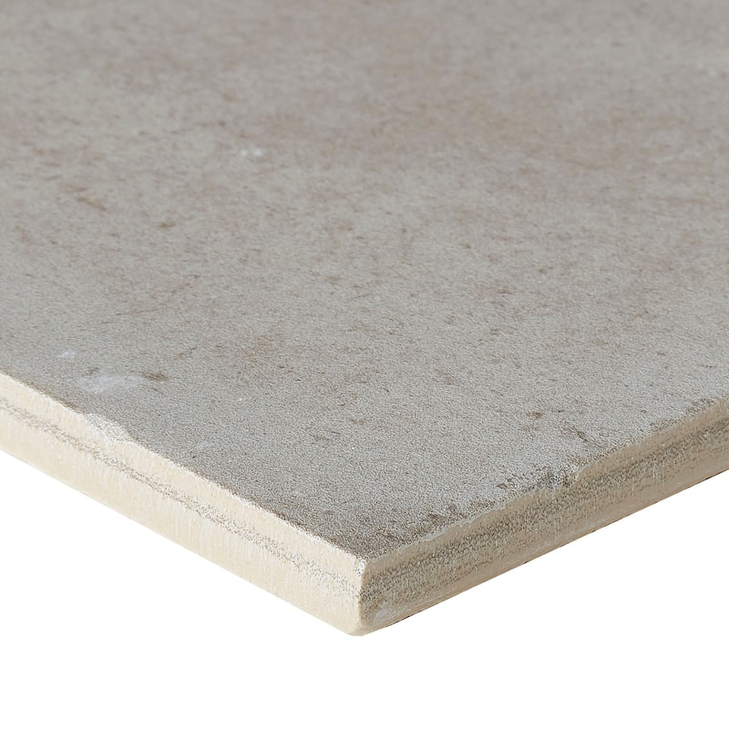 Decorative Porcelain Cement Look 8 x 8 inch Wall Tile in Pomice