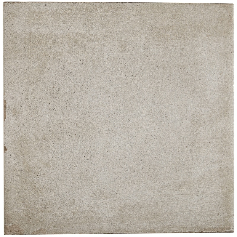 Decorative Porcelain Cement Look 8 x 8 inch Wall Tile in Pomice