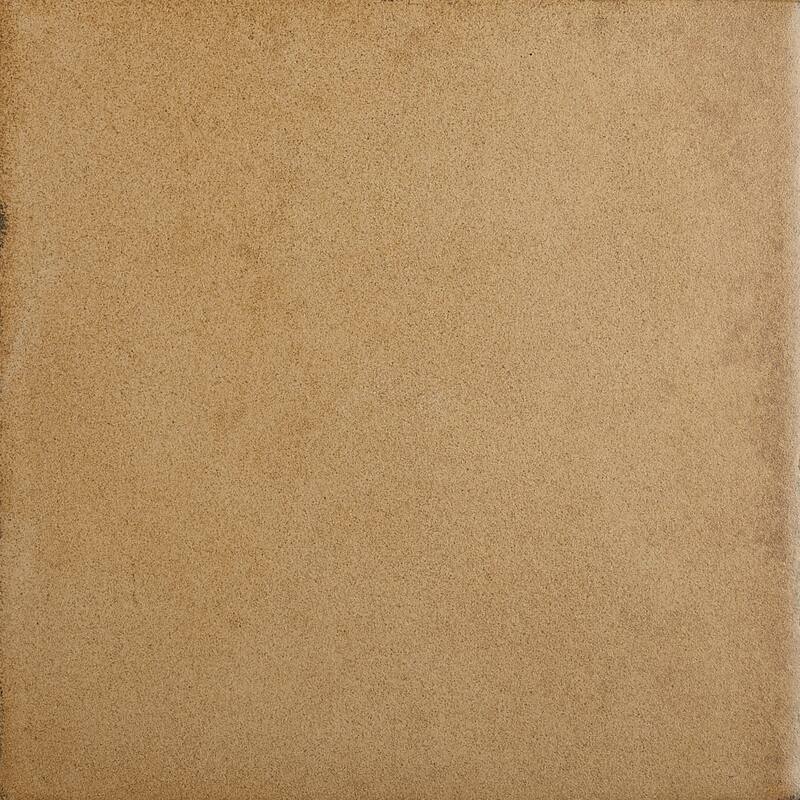 Decorative Porcelain Cement Look 8 x 8 inch Wall Tile in Ocra