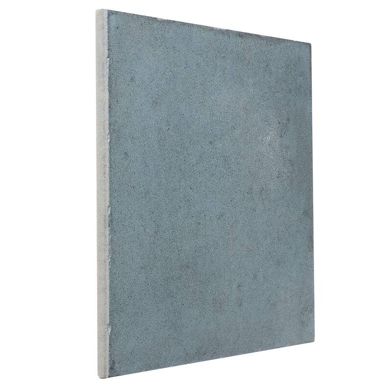 Decorative Porcelain Cement Look 8 x 8 inch Wall Tile in Cobalto