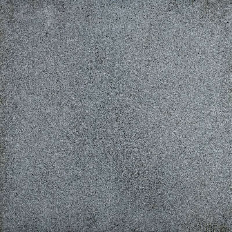 Decorative Porcelain Cement Look 8 x 8 inch Wall Tile in Cobalto