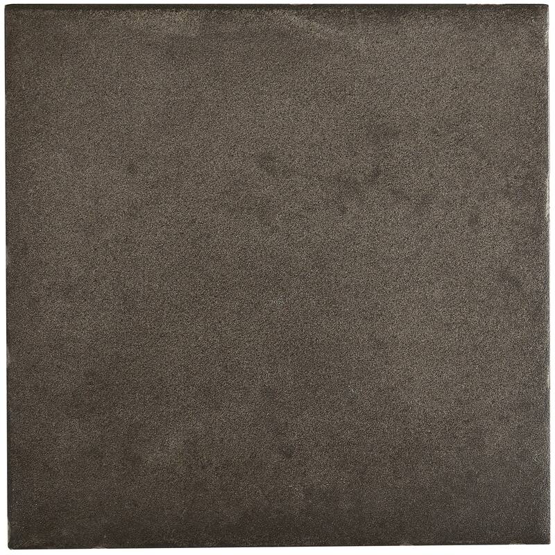 Decorative Porcelain Cement Look 8 x 8 inch Wall Tile in Basalto