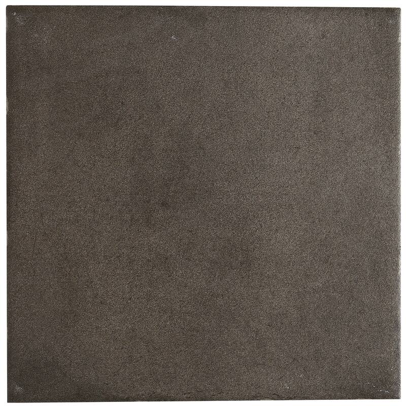 Decorative Porcelain Cement Look 8 x 8 inch Wall Tile in Basalto
