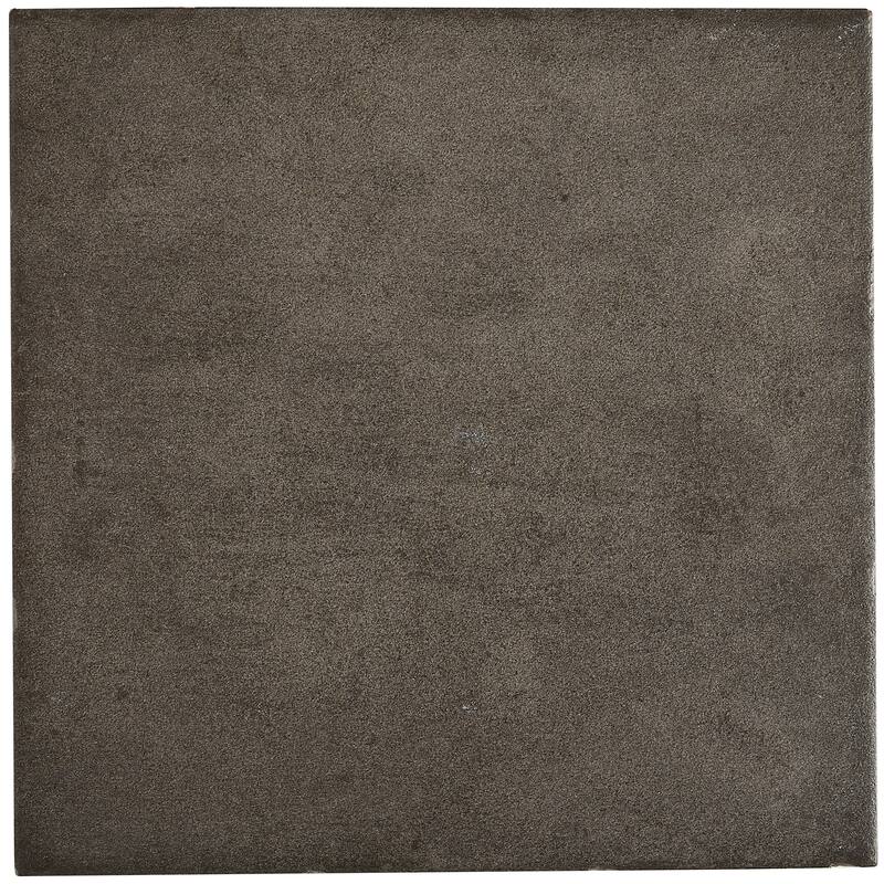 Decorative Porcelain Cement Look 8 x 8 inch Wall Tile in Basalto
