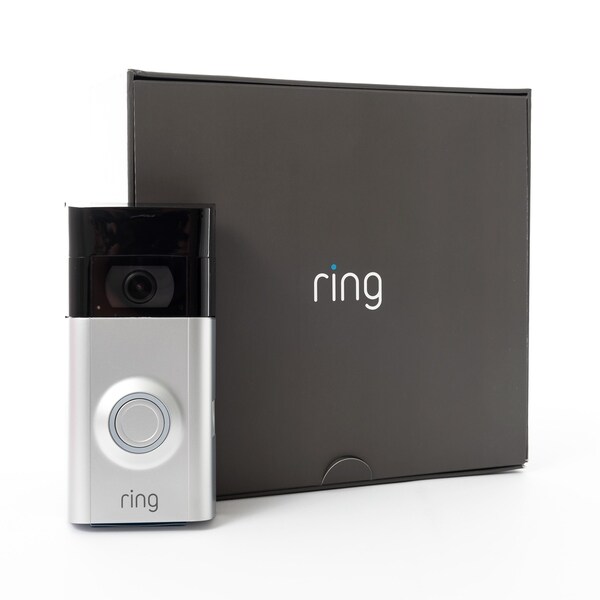 black screen ring doorbell