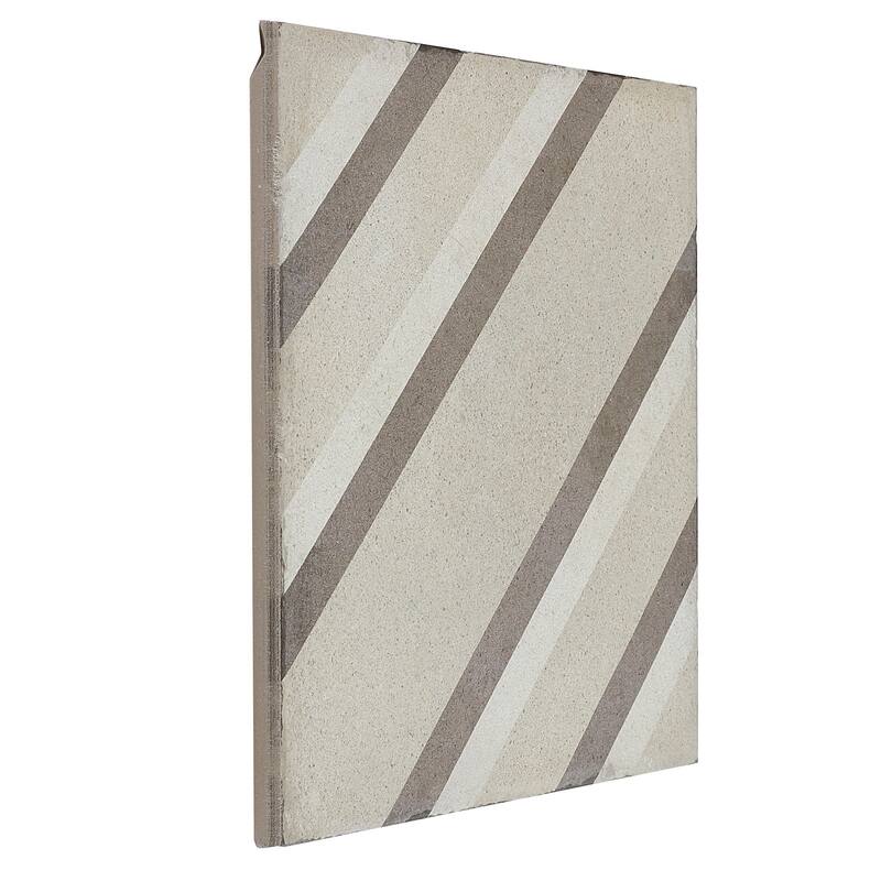 Porcelain Cement Look 8 x 8 inch Warm Blend Decorative Tile in Piazza
