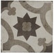 preview thumbnail 2 of 6, Porcelain Cement Look 8 x 8 inch Cool Blend Decorative Tile in Sole