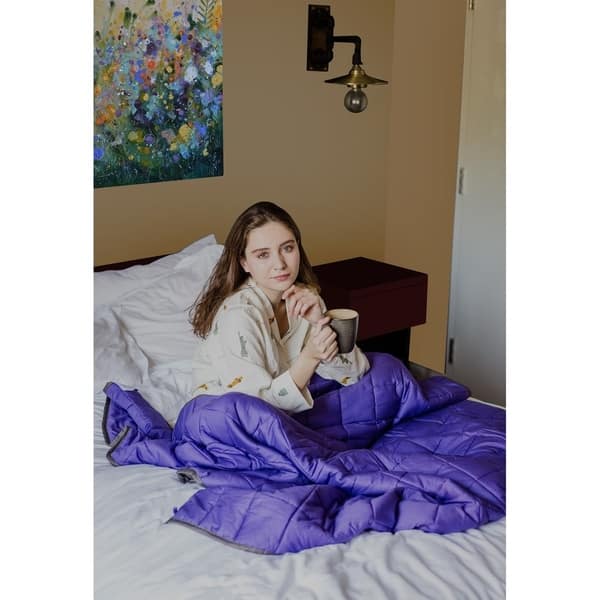 Shop Cmfrt Weighted Blanket For Kids 7 Lbs Free Shipping Today