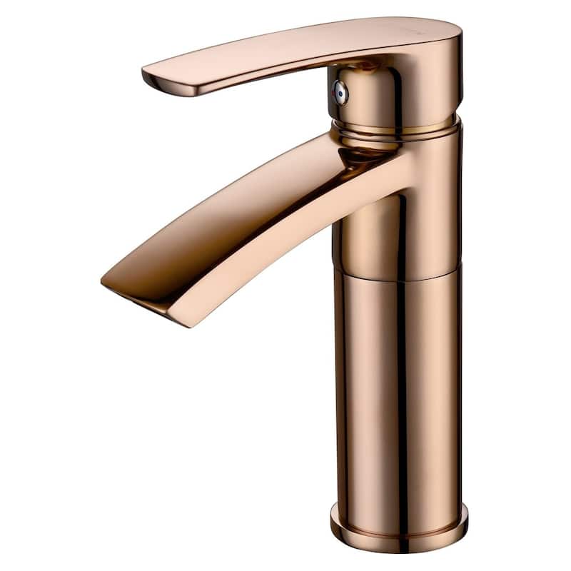 Ariana 7" Single Hole Bathroom Sink Faucet with Swivel Spout