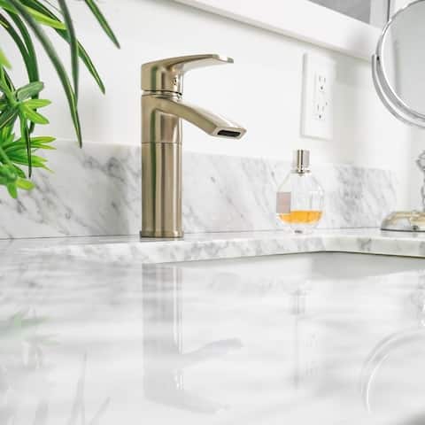 Ariana 7" Single Hole Bathroom Sink Faucet with Swivel Spout