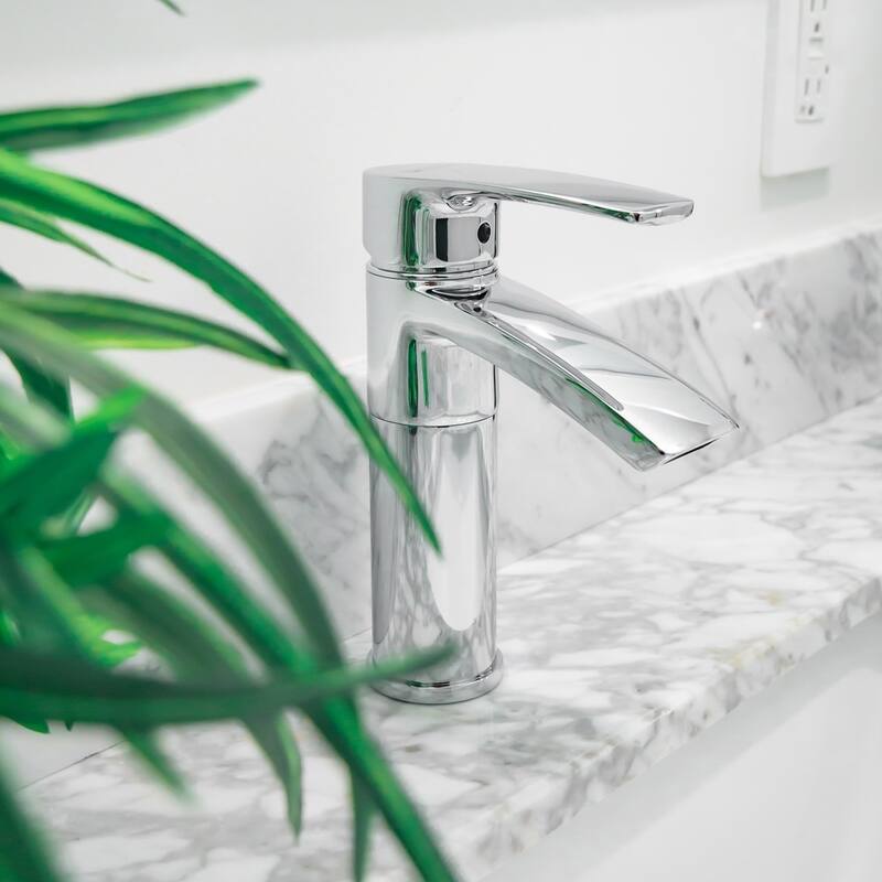 Ariana 7" Single Hole Bathroom Sink Faucet with Swivel Spout