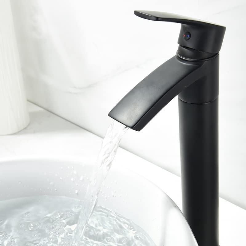 Ariana 12" Single Hole Vessel Sink Bathroom Faucet with Swivel Spout
