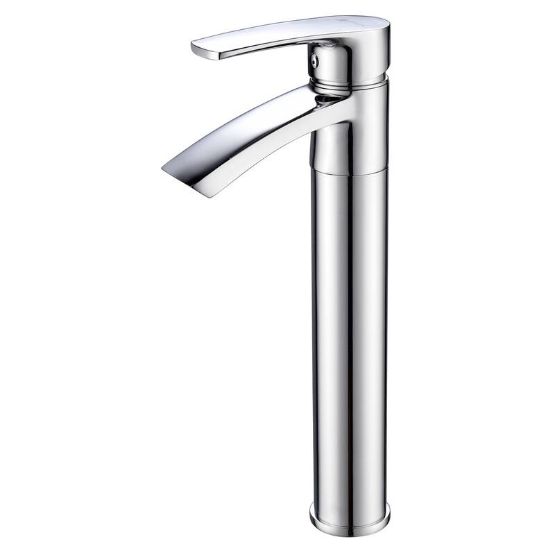 Ariana 12" Single Hole Vessel Sink Bathroom Faucet with Swivel Spout - Polished Chrome