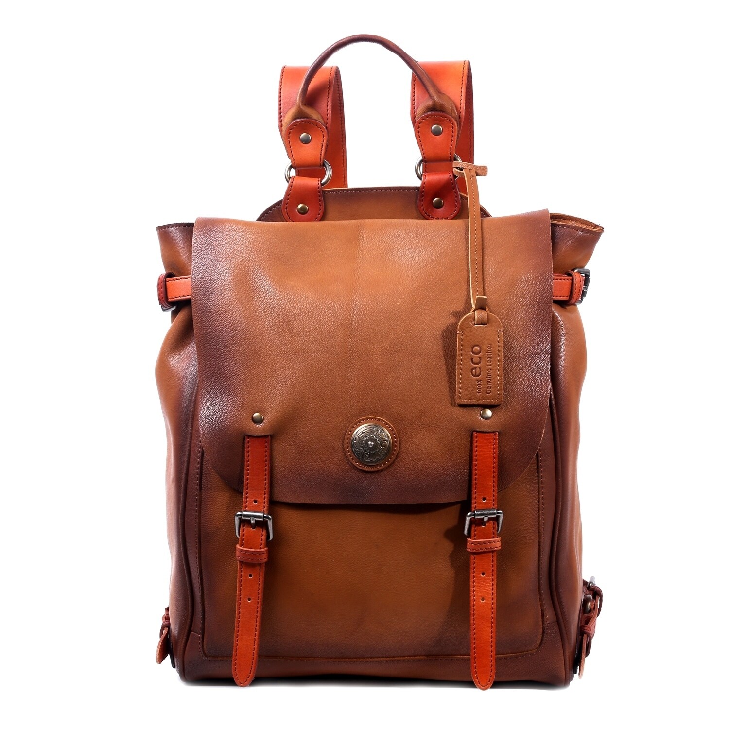 womens genuine leather lawnwood backpack｜TikTok Search