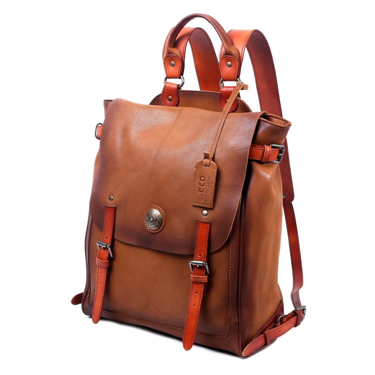 womens genuine leather lawnwood backpack｜TikTok Search